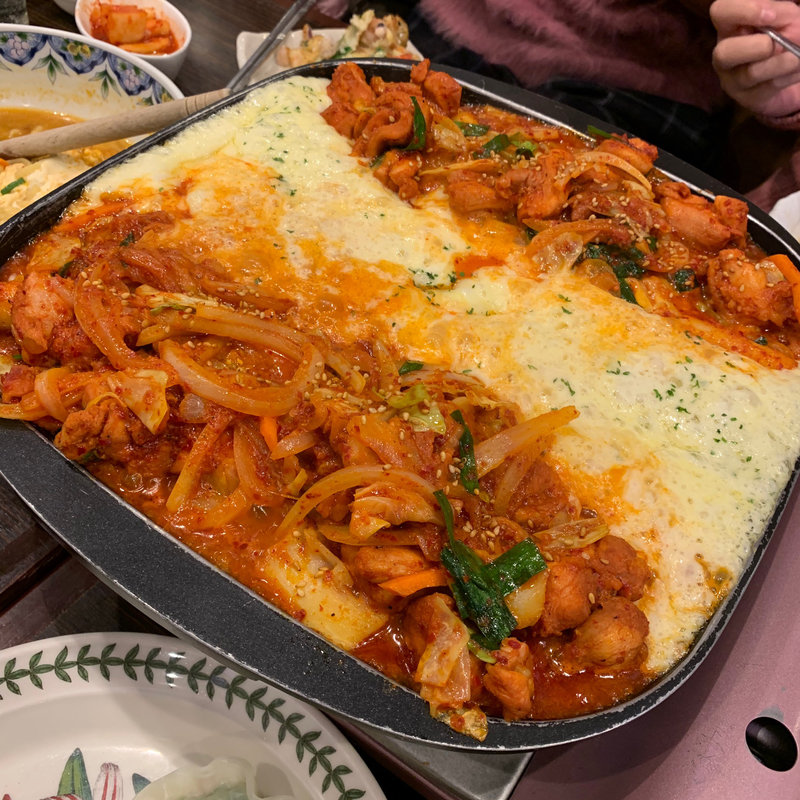 チーズダッカルビ(明洞のり巻き新大久保店)