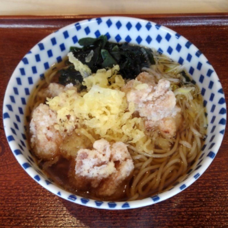 鶏竜田そば(生粋 浦安店 （きっすい）)