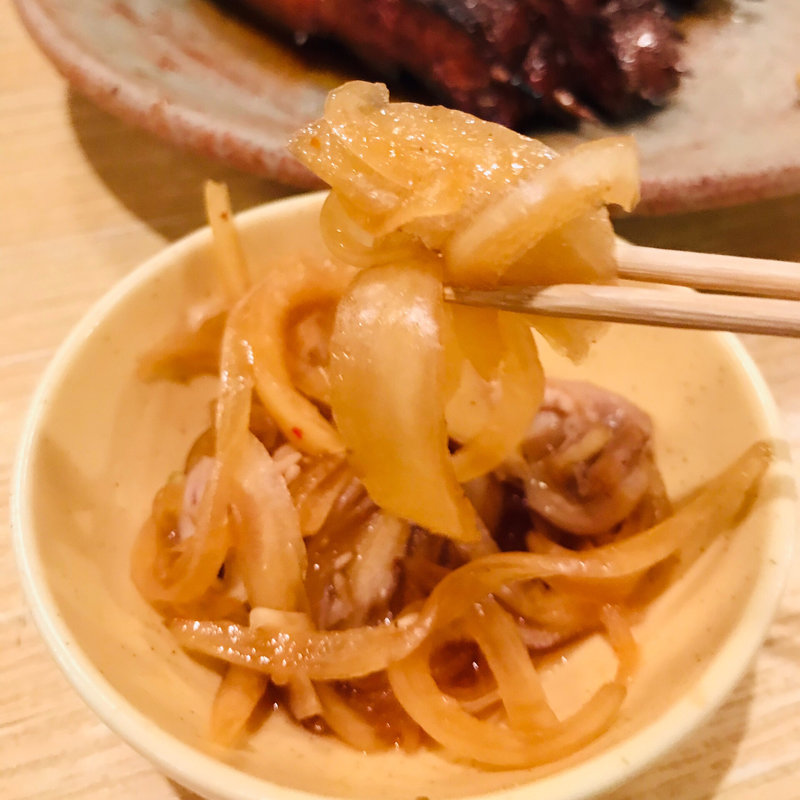 玉ねぎピクルス(先付け)(鳥茂 )