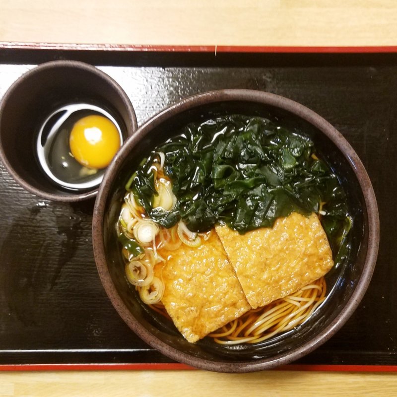 きつねそば(ゆで太郎 六番町店 （ゆでたろう）)