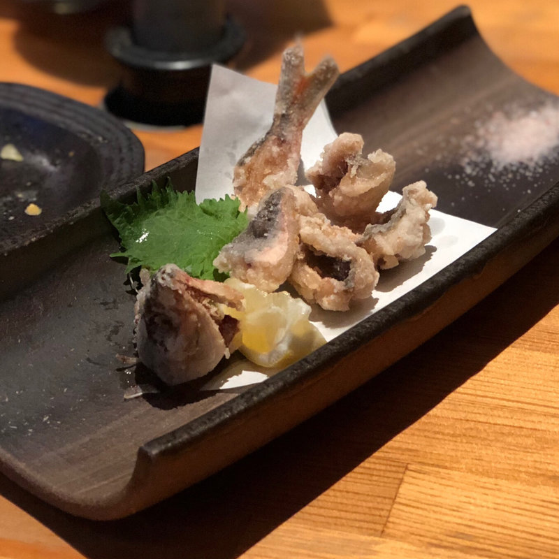 グルクンの唐揚げ(美々 )