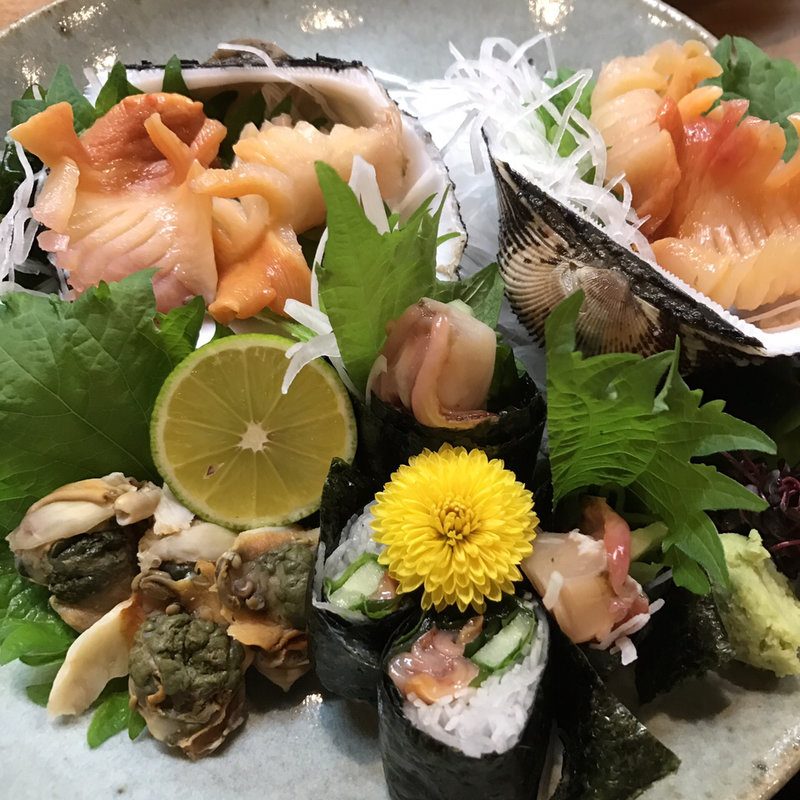 赤貝の作り盛り(しゃんこ)