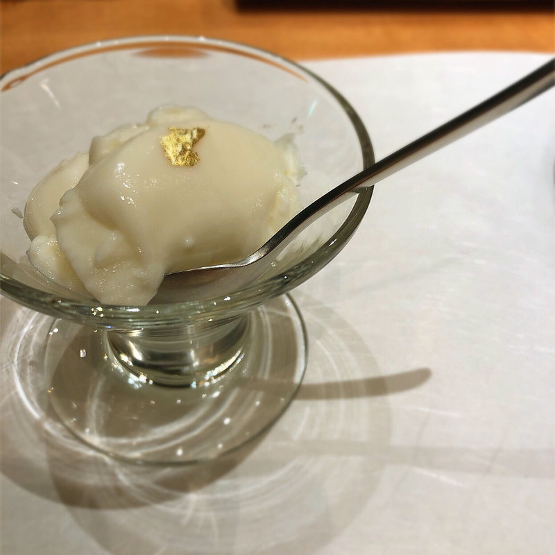 ゴマのブランマンジェ(小料理 そっせ)