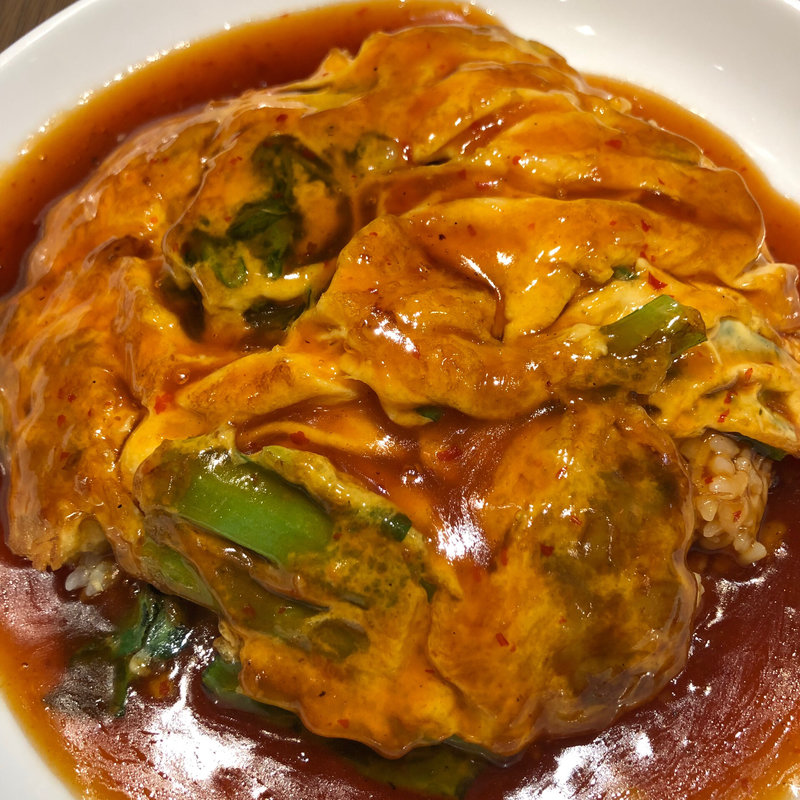 台湾牡蠣オムレツチャーハン(紅虎餃子房 イオンモール天童)