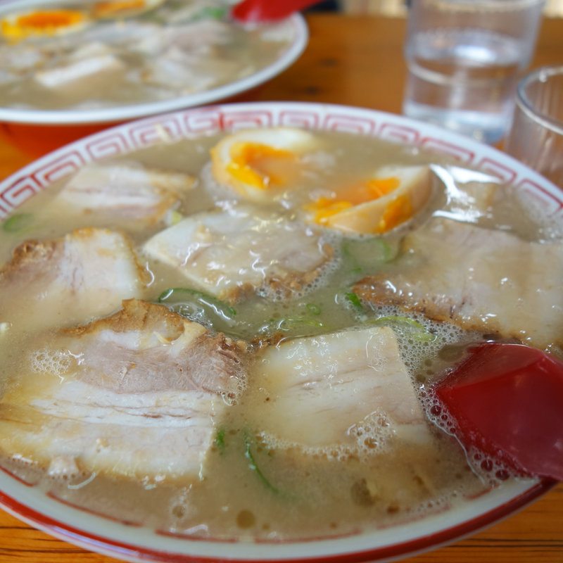焼豚煮玉子ラーメン(七福亭 )