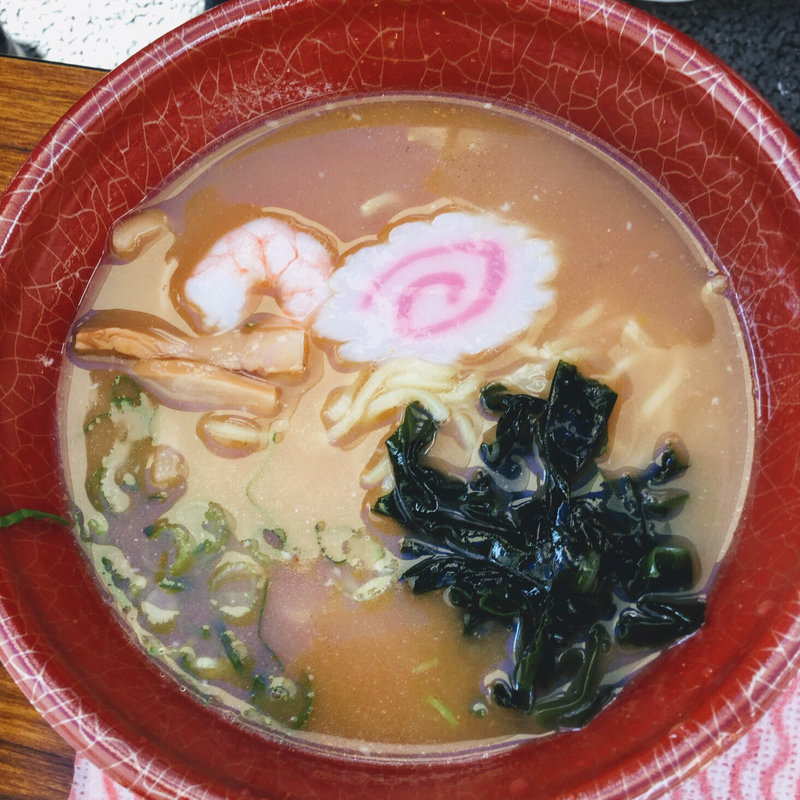 アカザエビだし入りラーメン(蒲郡商工会議所青年部)