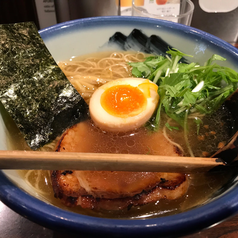 柚子塩ラーメン(有夫利)