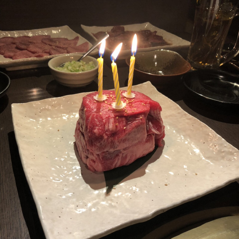 肉の塊 特注(焼肉工房 山五)