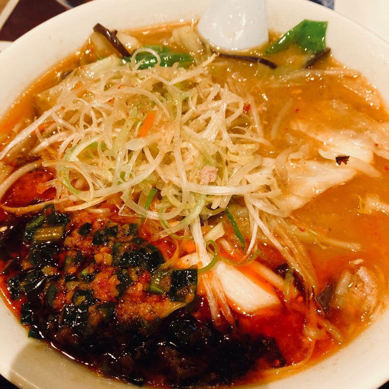 味噌ラーメン（豆板醤追加）(札幌味噌拉麺専門店けやき)