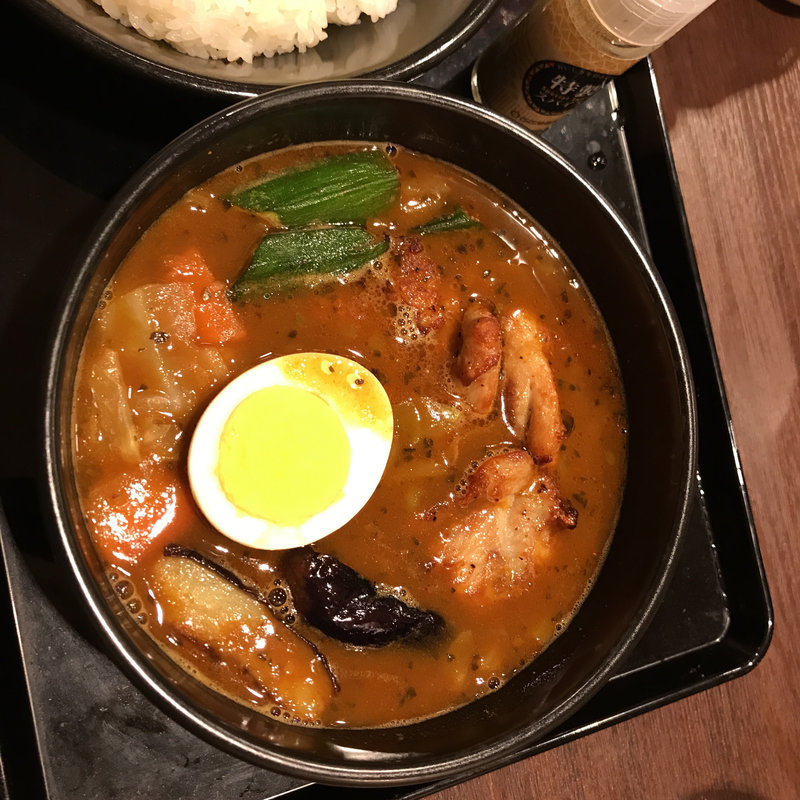 ローストチキンスープカレー(CoCo壱番屋)