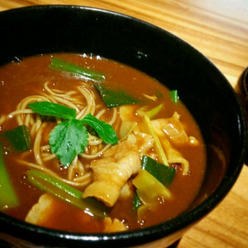 カレー南蛮(酒と蕎麦 まき野)