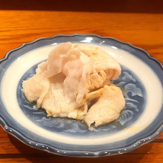 ミノ湯引き(京洛肉料理かなえ)