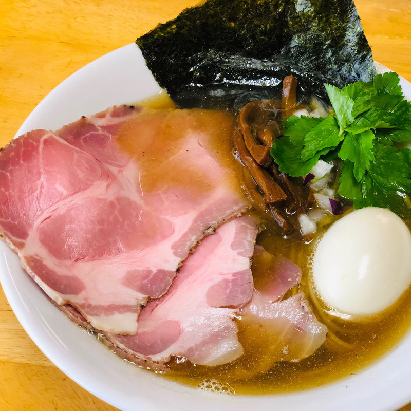 特製煮干そば黒(と多゛食堂)