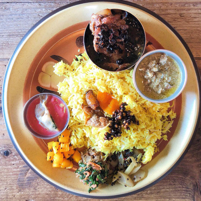 marjyorum lunch  plate(サウダーヂな東京)