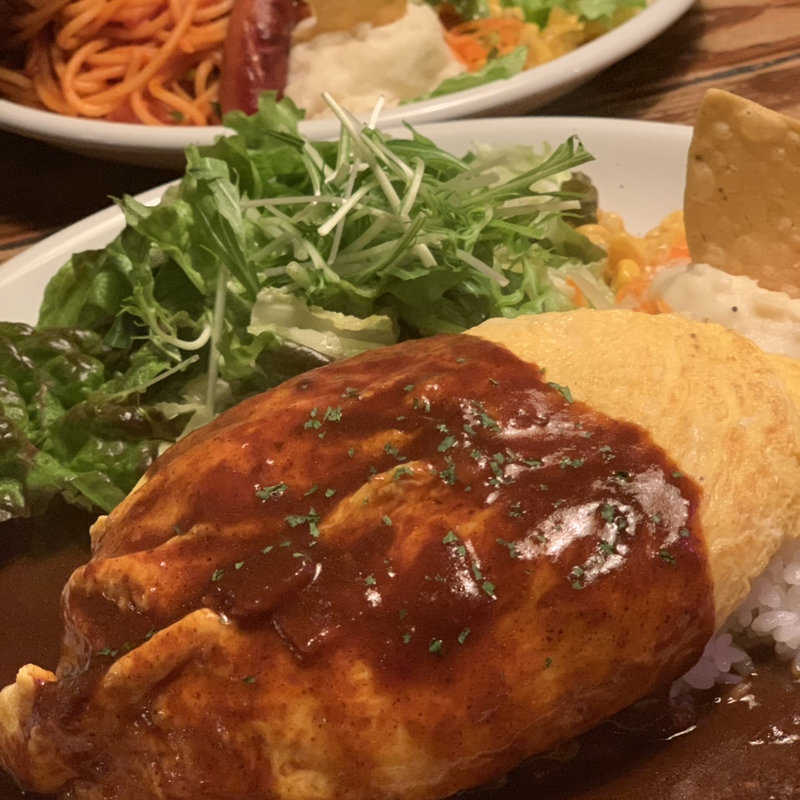 チーズオムレツ(MOGA cafe)