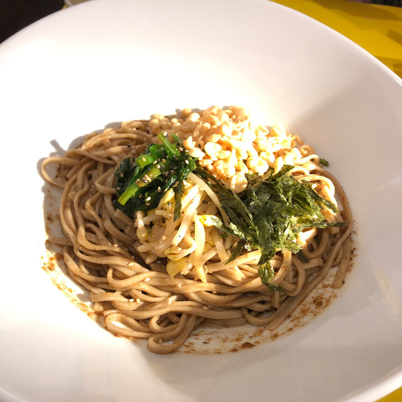 出し蕎麦(焼肉園 花牛 琴似駅前店)