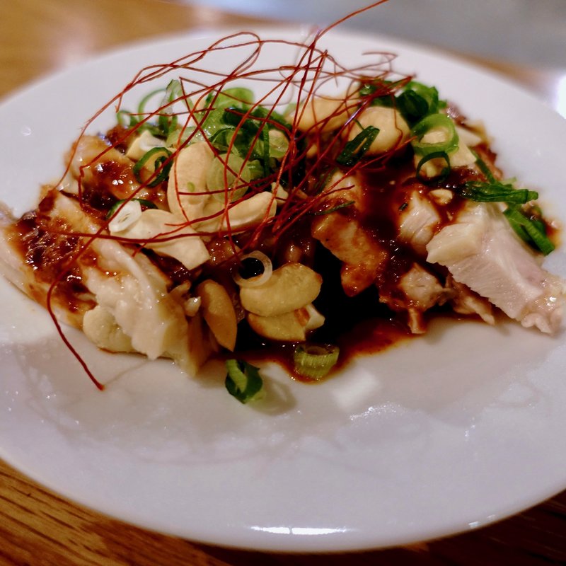 蒸し鶏四川風(神戸餃子 オレギョ ハービスENT店)