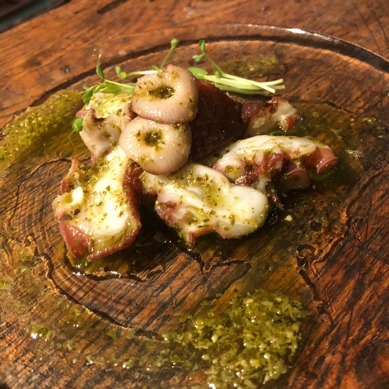 タコのジャノベーゼ和え(杢moku)