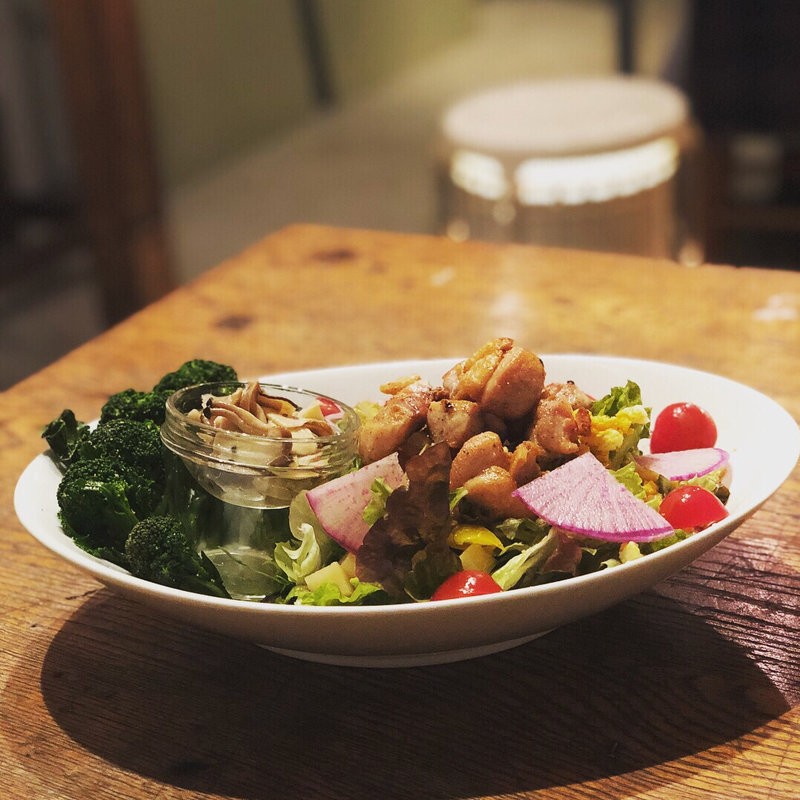 旬野菜の大きなサラダ(杢moku)