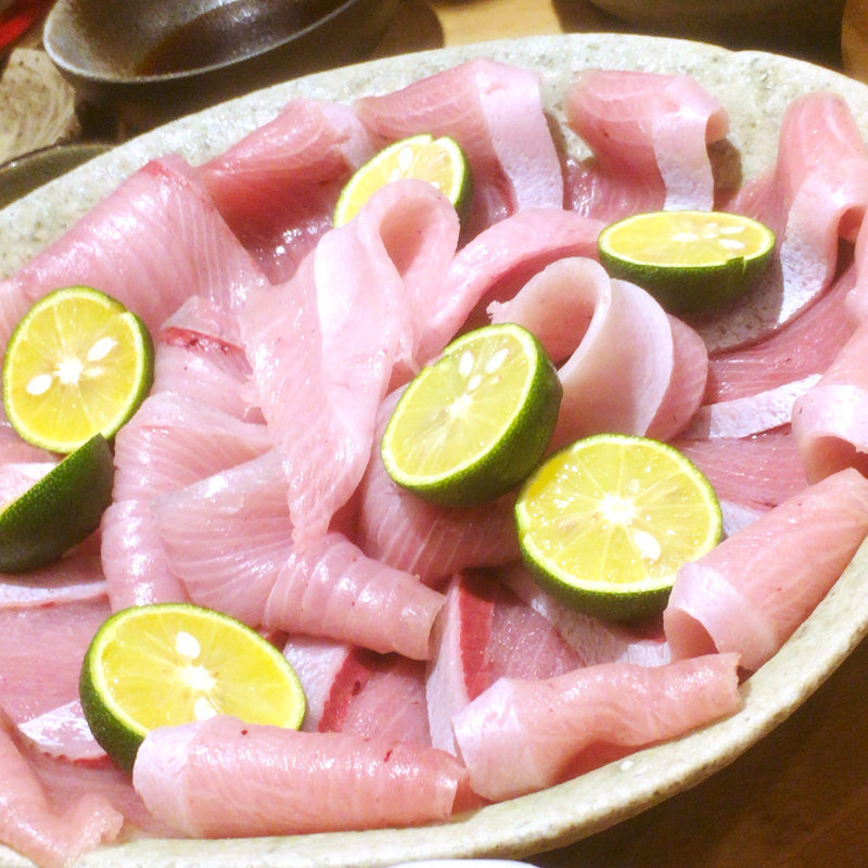 鰤しゃぶ(鯛めし 銀家)