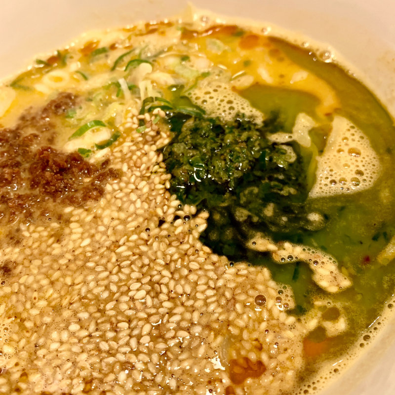 青山椒しびれ担々麺(宙寅屋 東京ソラマチ店)