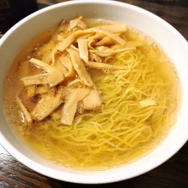 塩ラーメンえび油(宗家一条流 がんこラーメン十八代目 )