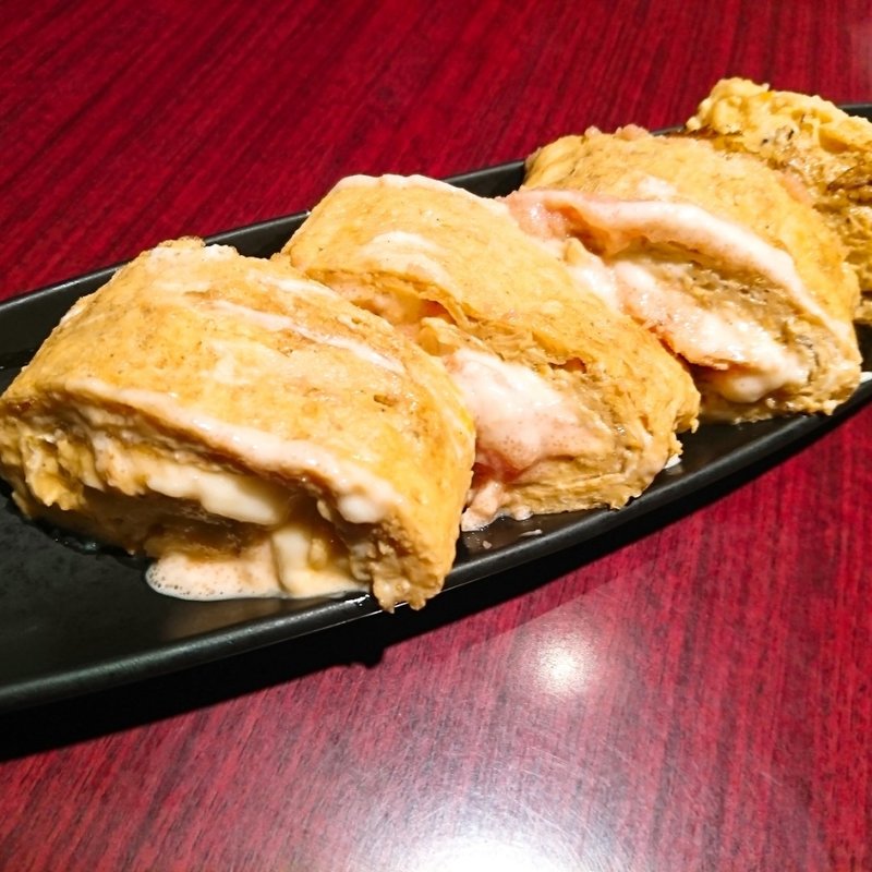 明太子だし巻き(魚ダイニング光)