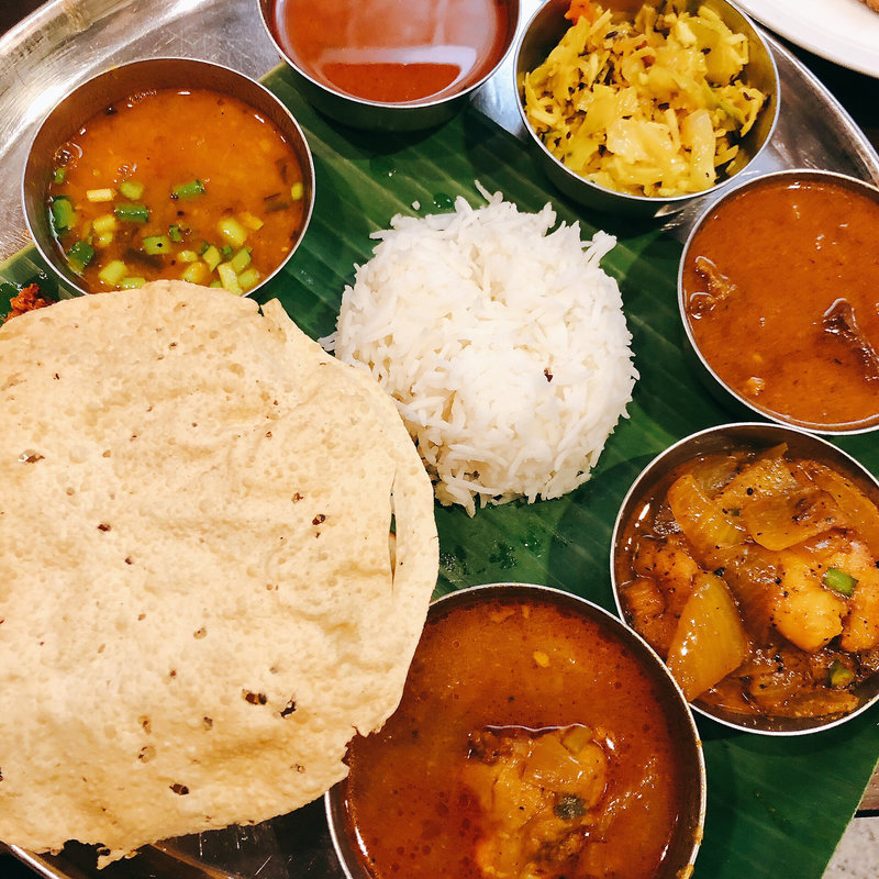 ミールス(アーンドラ・ダイニング 銀座)