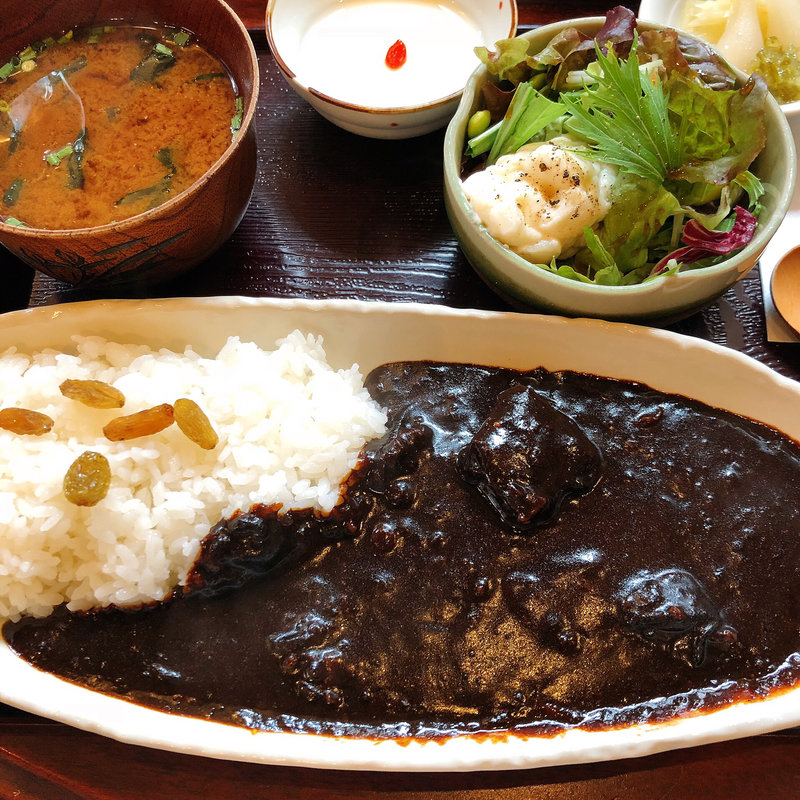 ビーフ黒カレー(金魚坂)