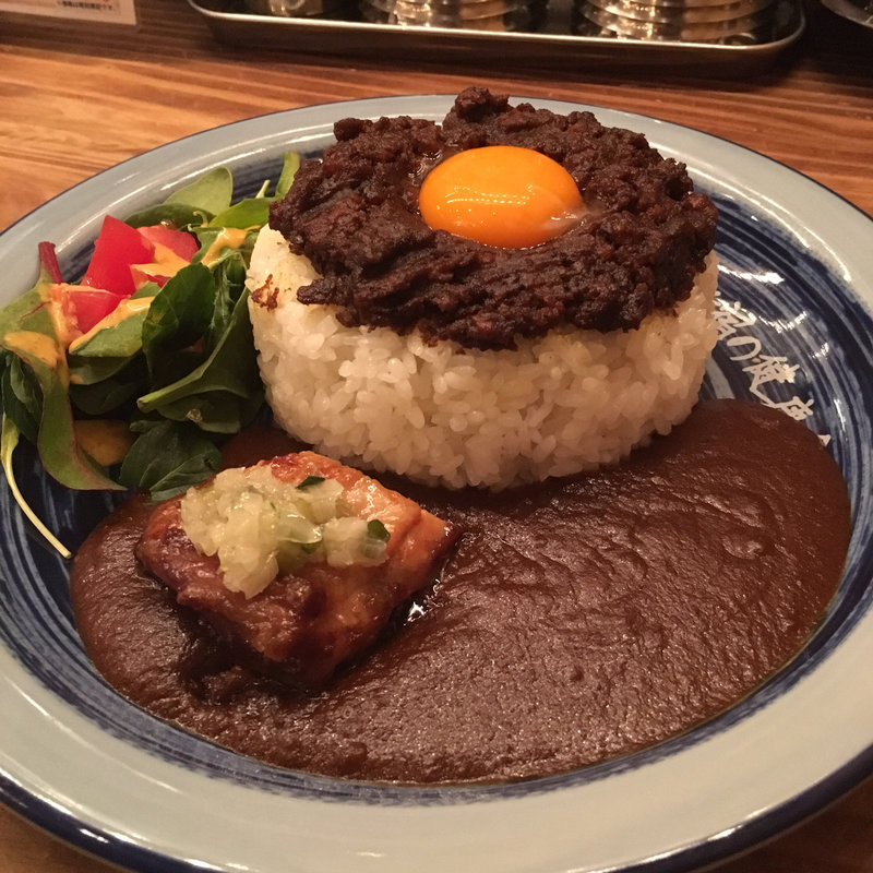 ドライキーマ&ソースカレー(西新宿もうやんカレー なごや )