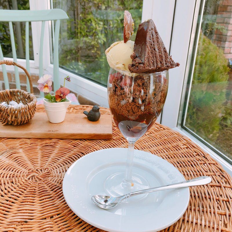 チョコレートparfait(Cafe NAVY)