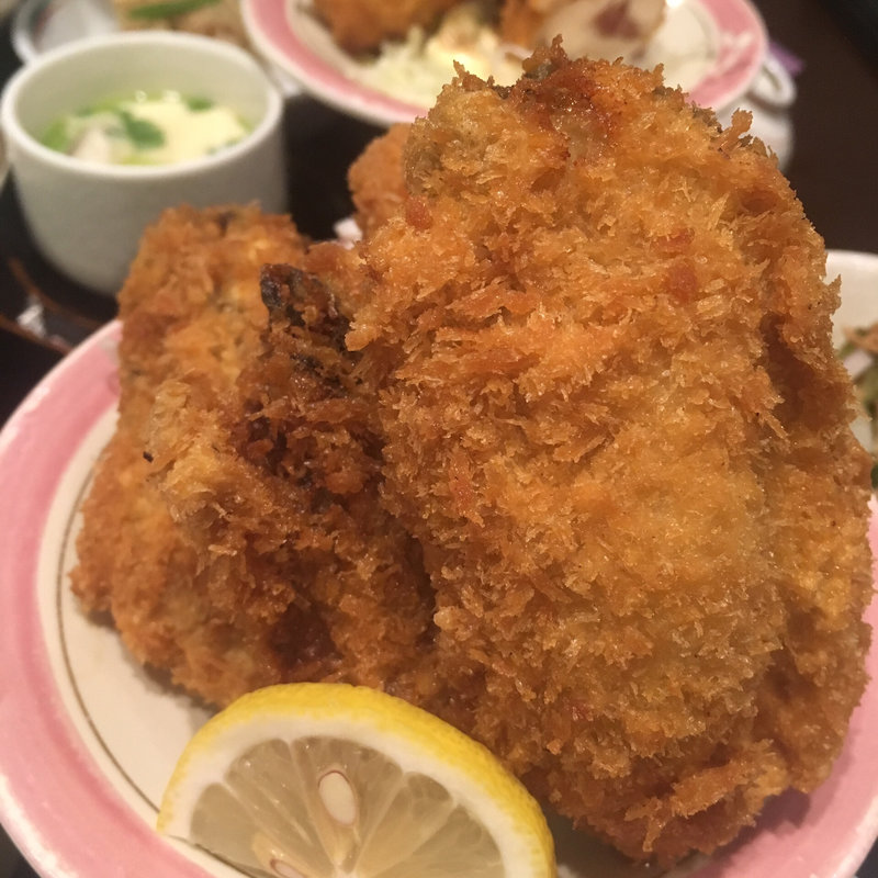 カキフライ膳(ひいらぎ )