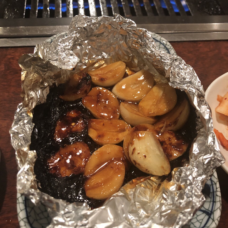 ニンニクホイル焼き(聖和苑)