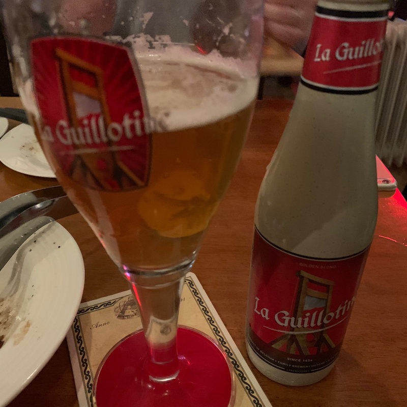 ギロチンビール(ブラッスリーロイド)