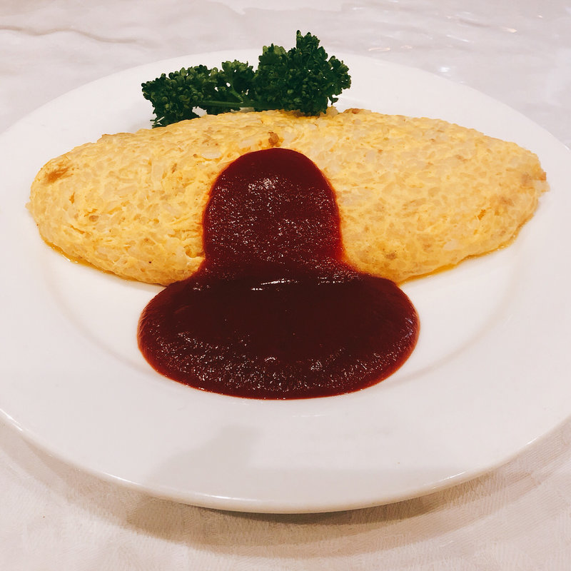 元祖オムライス(煉瓦亭)