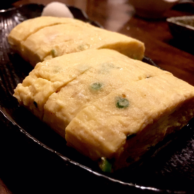 だし巻き卵(炭火 串焼きボンちゃん)