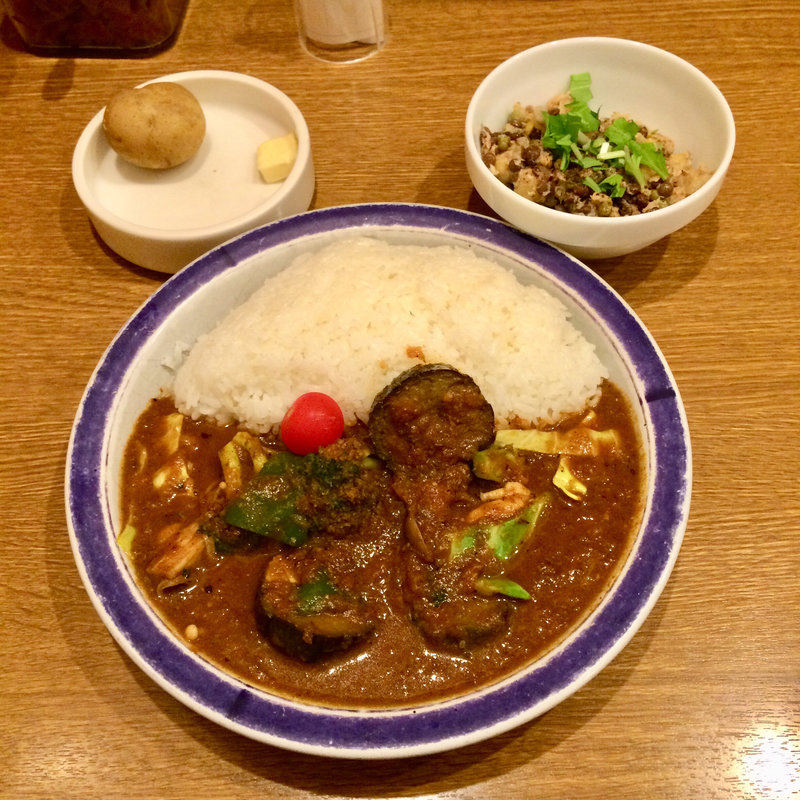 野菜カリー(エチオピアカリーキッチン 御茶ノ水ソラシティ店)