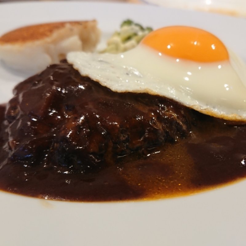 ハンバーグデミグラスソース(七二八苑 池袋西口店)