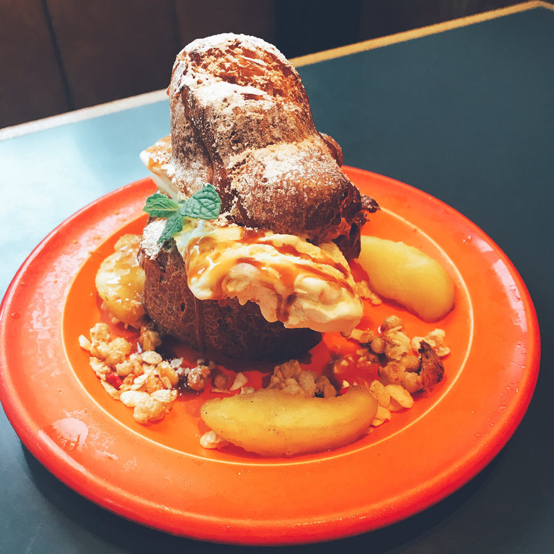 アップル・ポップオーバー(ワイアード カフェ 品川 （WIRED CAFE）)