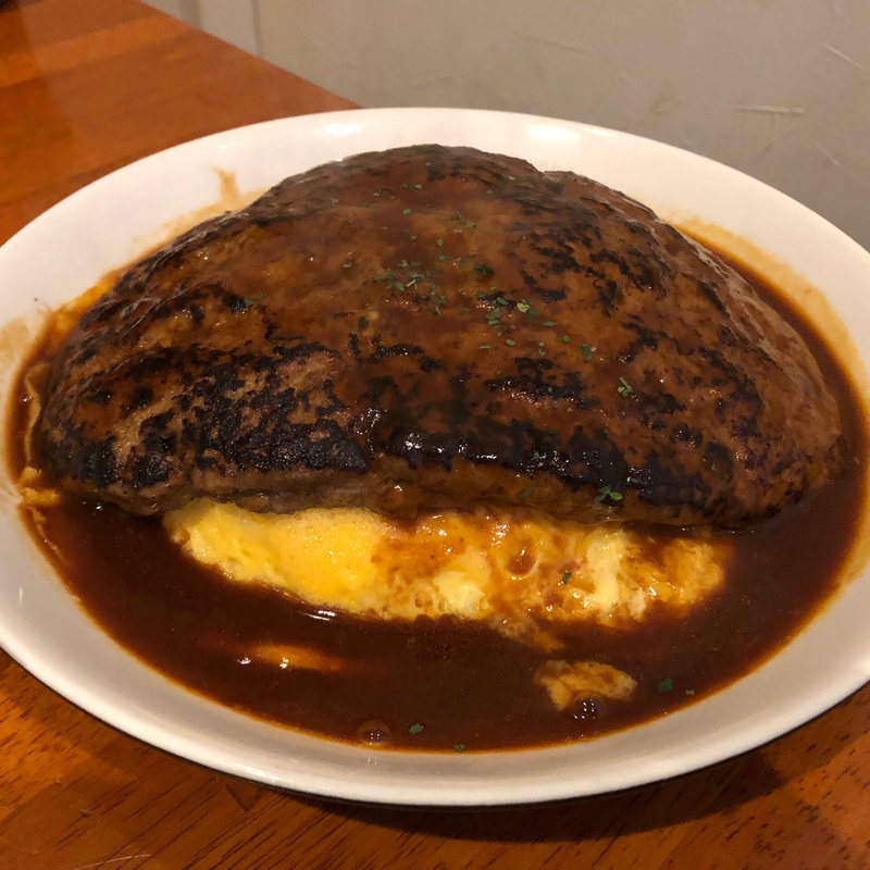 OWLライス ハンバーグ(カフェアウル （cafe Owl）)