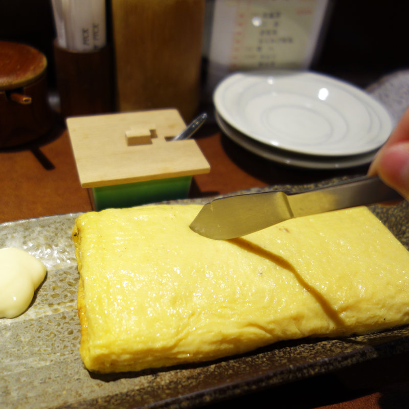 あつあつ玉子焼き(ひなっ子 西新店)