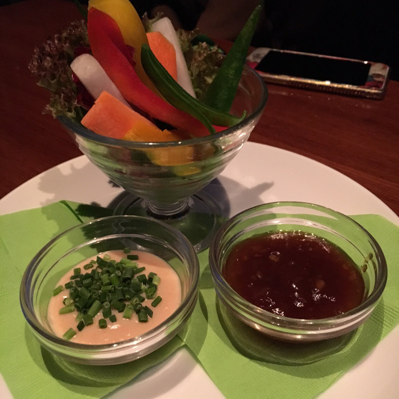 バーニャカウダ(アクアリウムイタリアン心斎橋 ライム)