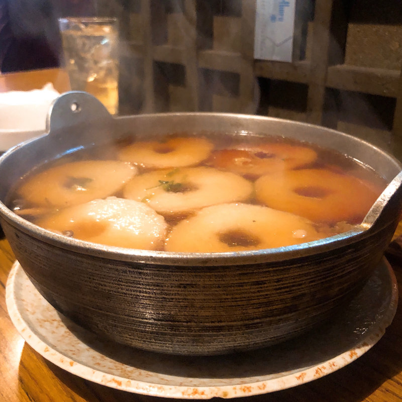 きりたんぽ鍋(大衆割烹 権兵衛)