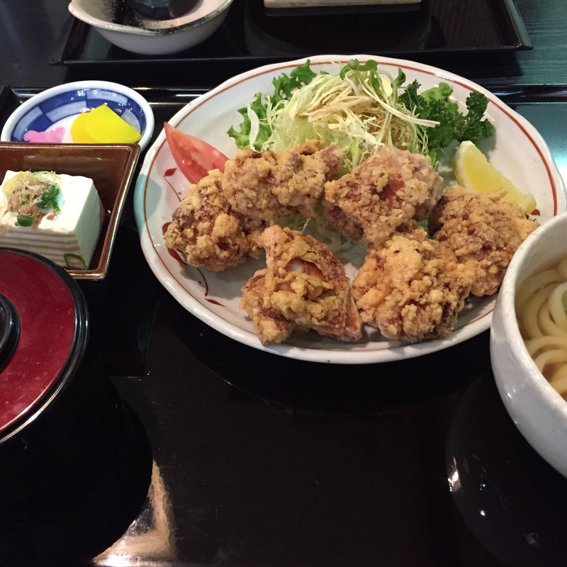 唐揚げ定食(丸喜 )