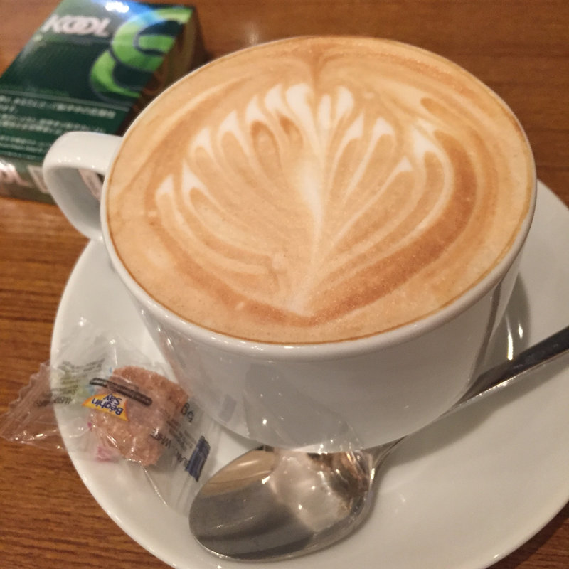 カフェラテ(WIRED CAFE 梅田 NU chayamachi店)