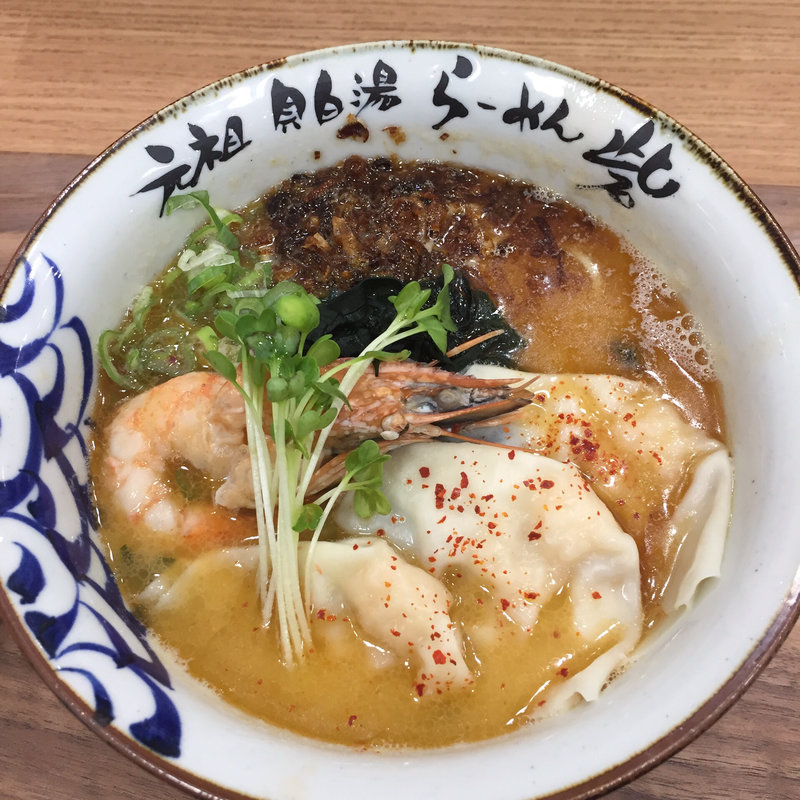 海老潮らーめん(らーめん砦大阪 京町堀店)