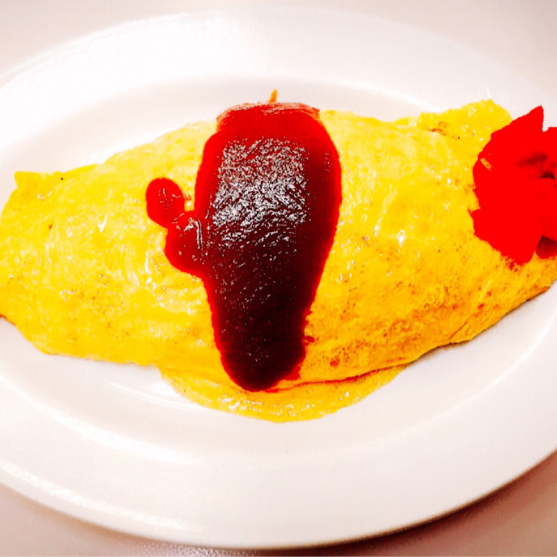 オムライス(肉のますゐ)