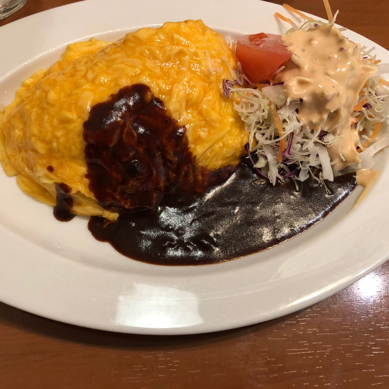 デミグラスオムライス(須田町食堂 秋葉原UDX店)