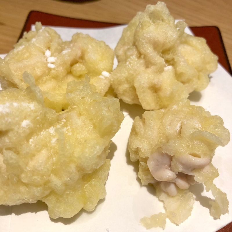 白子の天ぷら(分讃岐うどん あ季 時譚)