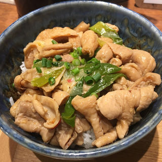 ミニホルモン丼(牛かすうどん  りっちゃん  神保町店)